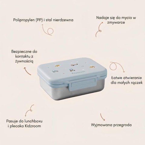Lunchbox pojemnik KIDZROOM Litte Story blue