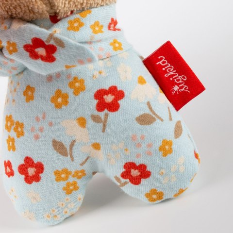 Pierwsza przytulanka-grzechotka sigikid – króliczek, niebieski, 15 cm