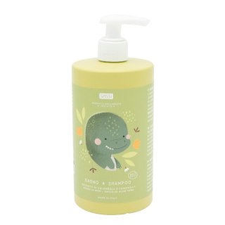 Płyn do kąpieli i szampon 2w1 SASSi 500ml Dino