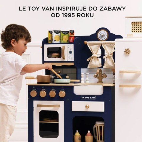 Drewniane garnki zestaw, zabawka dla dzieci, akcesoria kuchenne, Le Toy Van
