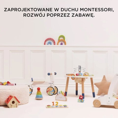 Drewniane kółka zębate sensoryczna zabawka edukacyjna dla dzieci Le Toy Van