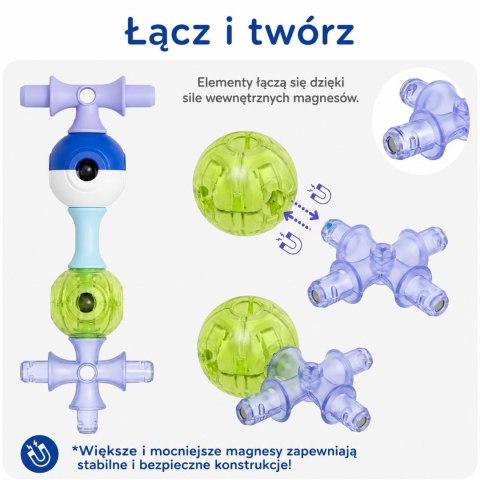 KUB Planet magnetyczne klocki konstrukcyjne 3D 100