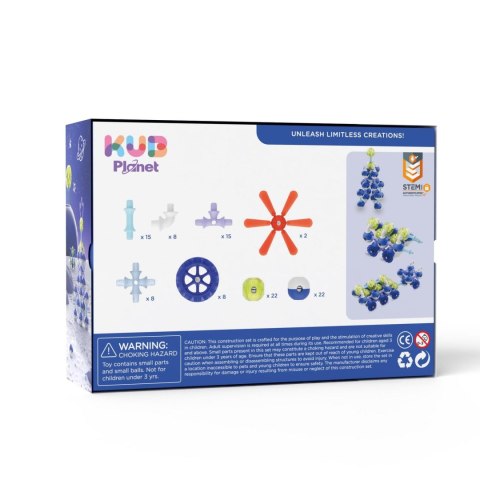 KUB Planet magnetyczne klocki konstrukcyjne 3D 100
