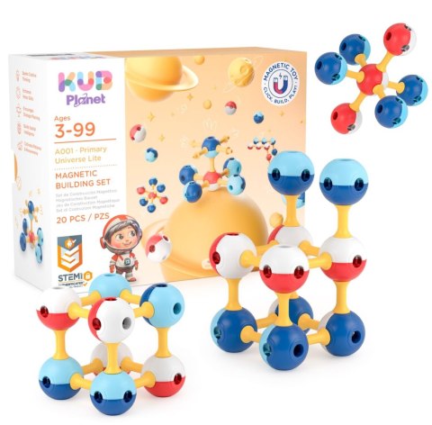 KUB Planet magnetyczne klocki konstrukcyjne 3D 20