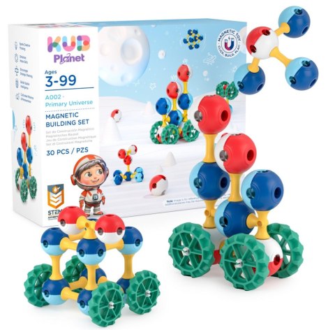 KUB Planet magnetyczne klocki konstrukcyjne 3D 30