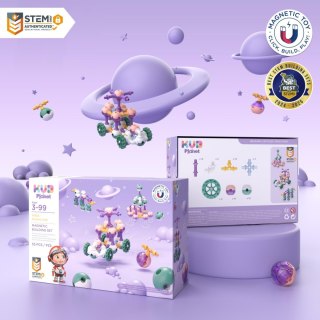 KUB Planet magnetyczne klocki konstrukcyjne 3D 55