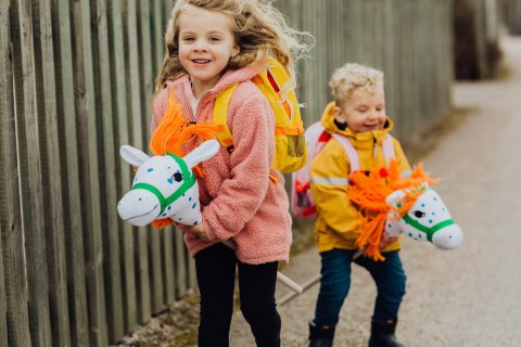 Koń Pippi Langstrumpf Alfonso konik na kiju Hobby Horse zabawka dla dzieci