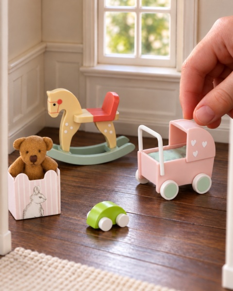 Lundby — zestaw miniaturowych zabawek do domku dla lalek