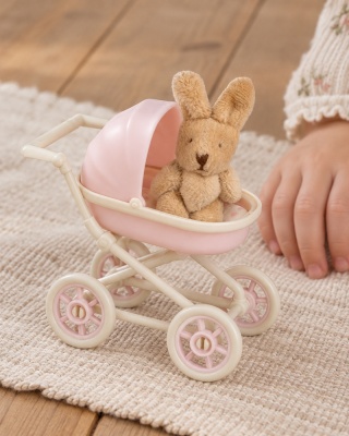 Lundby — wózek i króliczek do domku dla lalek