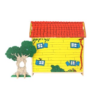 Domek dla lalek Willa Śmiesznotka Pippi Langstrumpf, zabawka dla dzieci