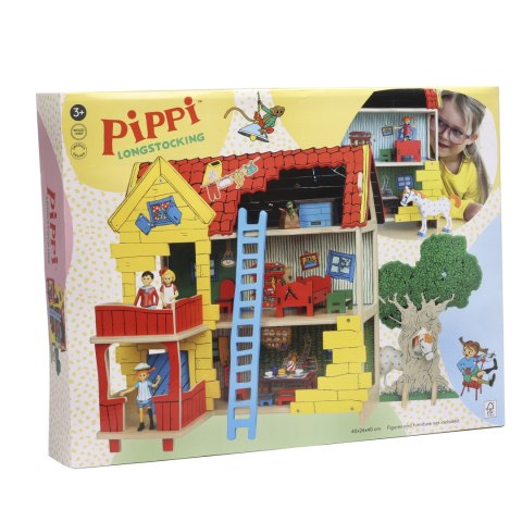 Domek dla lalek Willa Śmiesznotka Pippi Langstrumpf, zabawka dla dzieci