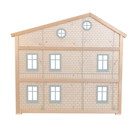 Drewniany domek dla lalek Wonder House zabawa lalkami dla dzieci Lundby