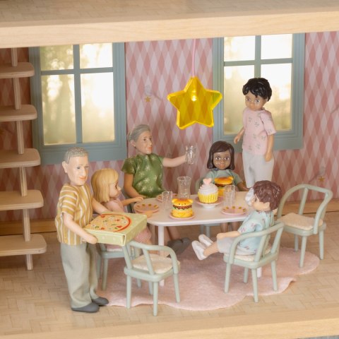 Lalki do domku dla lalek starsza para babcia i dziadek zestaw lalek Lundby