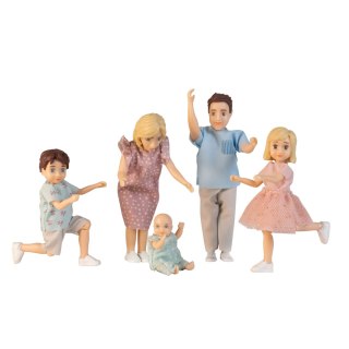 Lalki do domku dla lalek zestaw Charlie zabawka dla dzieci domek Lundby