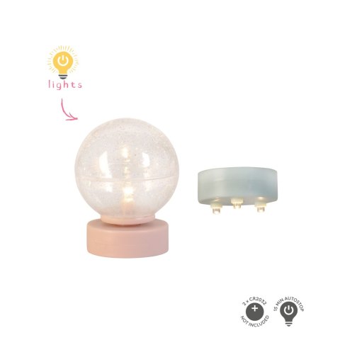Oświetlenie domku dla lalek zestaw 2 lampy wyposażenie zabawka domki Lundby