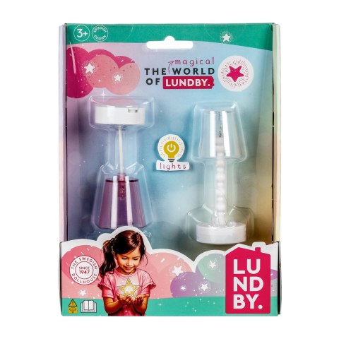 Oświetlenie domku dla lalek zestaw, wyposażenie, lampy zabawka domki Lundby